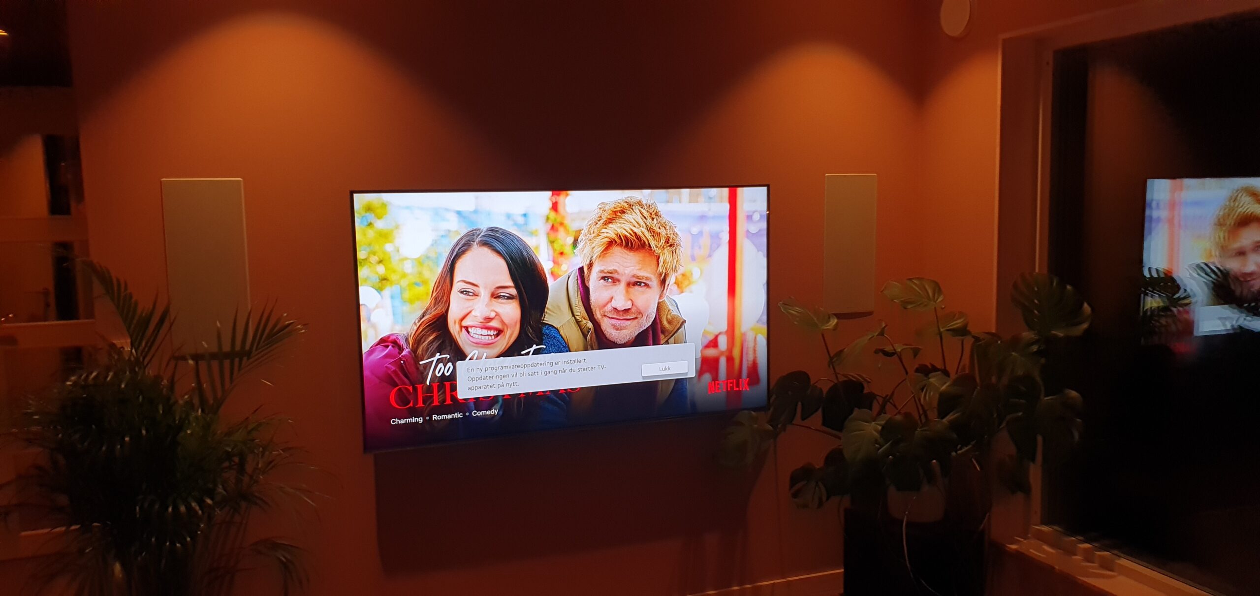 Stue innredning med integrert lyd og bilde system_163901 Stue, Finstue, Spisestue, TV-Stue innredning med integrert lyd og bilde system med innfelte arkitektur høyttalere